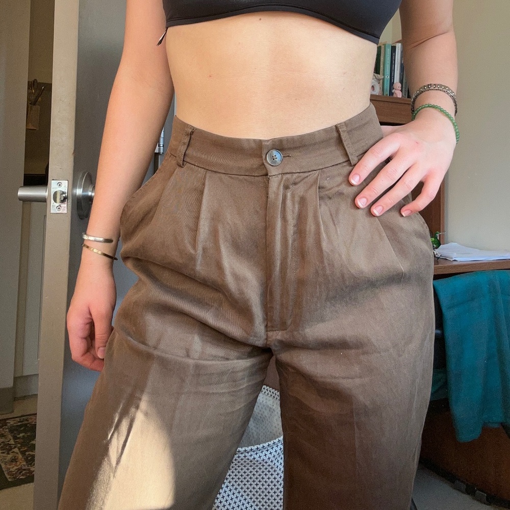 Reformation Pleated Trousers